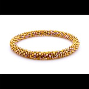 Sashka & Co. Nepalese glass bead bracelet